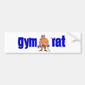gymratgear_1791_1674, GYM , RAT Bumper Sticker