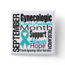 Gynecologic Cancer Awareness Month TRIBUTE Pinback Button
