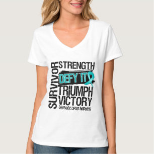 Gynecologic Cancer Survivor Defy It T-Shirt