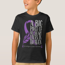 Gynecological Cancer Ribbon Purple September T-Shirt