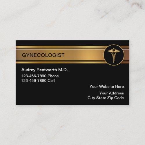 Gynecologist Business Cards