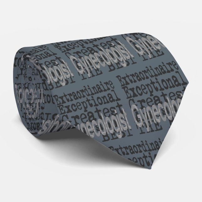 Gynecologist Extraordinaire Neck Tie (Rolled)