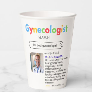 GYNECOLOGIST obstetrician doctor antistress 02 Paper Cups
