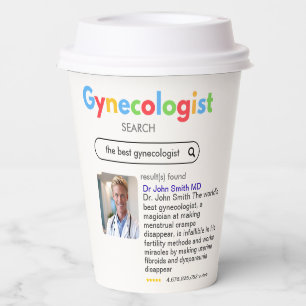 GYNECOLOGIST obstetrician doctor antistress 03 Paper Cups