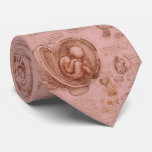 Gynecologist Obstetrician Men&#39;s Tie Da Vinci Red
