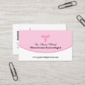 Gynecologist Obstetrician OBGYN Card with QR Code | Zazzle