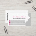 Gynecologist Obstetrician Professional Pink OBGYN Business Card | Zazzle