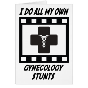 Gynecology Stunts Cards