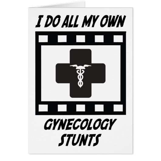 Gynecology Stunts Cards (Front)