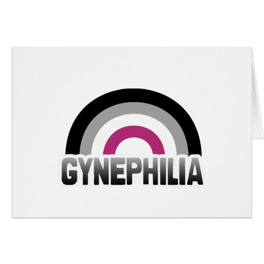 Gynephilia Pride Cards (Front Horizontal)