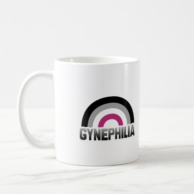 Gynephilia Pride Coffee Mug (Left)