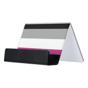 Gynephilia Pride Desk Business Card Holder