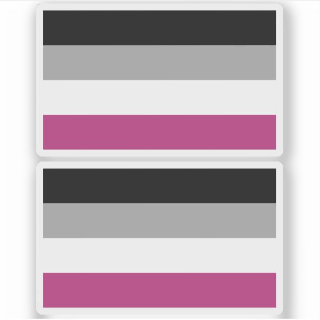 Gynephilia Pride Flag Sticker (Front)
