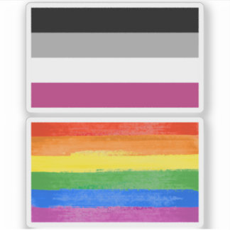 Gynephilia Pride Flag Sticker