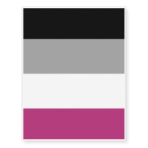 GYNEPHILIA PRIDE FLAG TEMPORARY TATTOOS