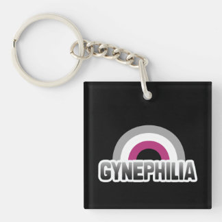 Gynephilia Pride Keychain