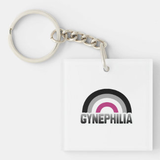 Gynephilia Pride Keychain