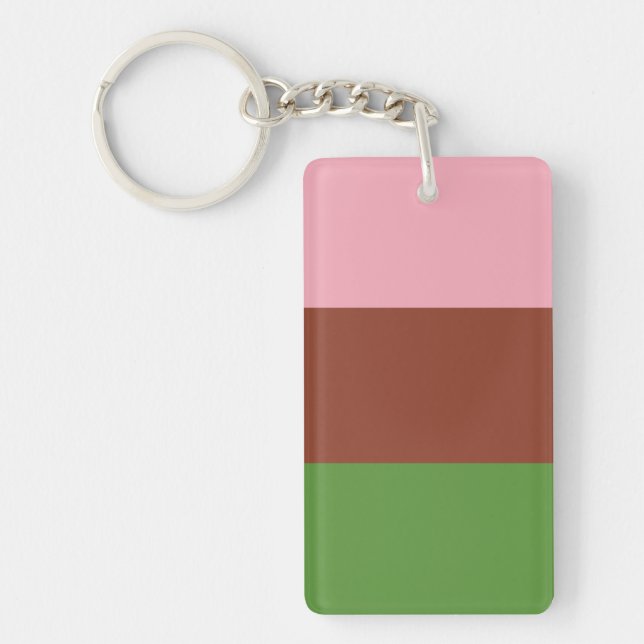 gynesexual pride flag keychain (Front)