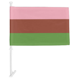 Gynosexual Pride Car Flag