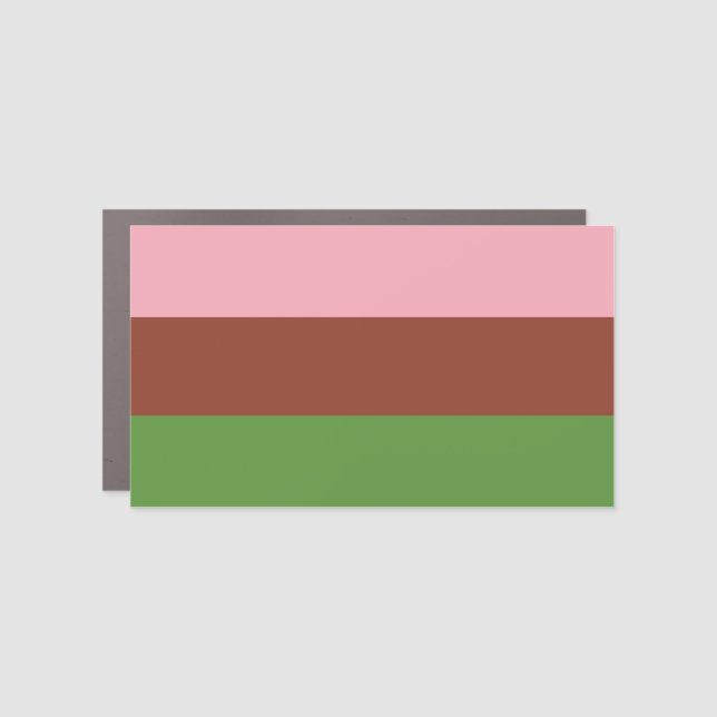 Gynosexual Pride Car Magnet (Front)