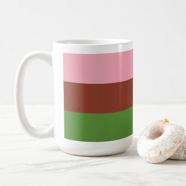 Gynosexual Pride Coffee Mug (With Donut)