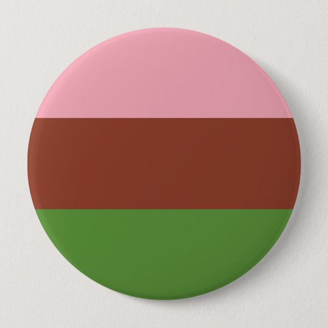 Gynosexual Pride Flag Button (Front)