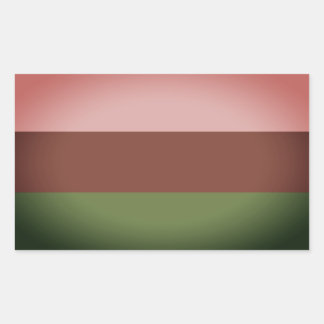 Gynosexual Pride Rectangular Sticker
