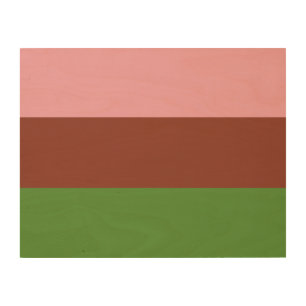 Gynosexual Pride Wood Wall Art