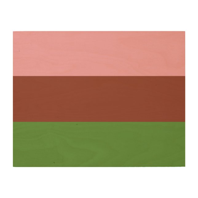 Gynosexual Pride Wood Wall Art (Front)