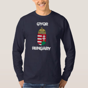 Gyor, Hungary with coat of arms T-Shirt