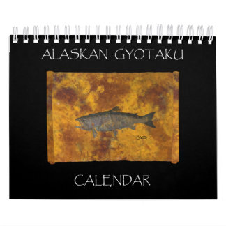 Gyotaku - Small Calendar