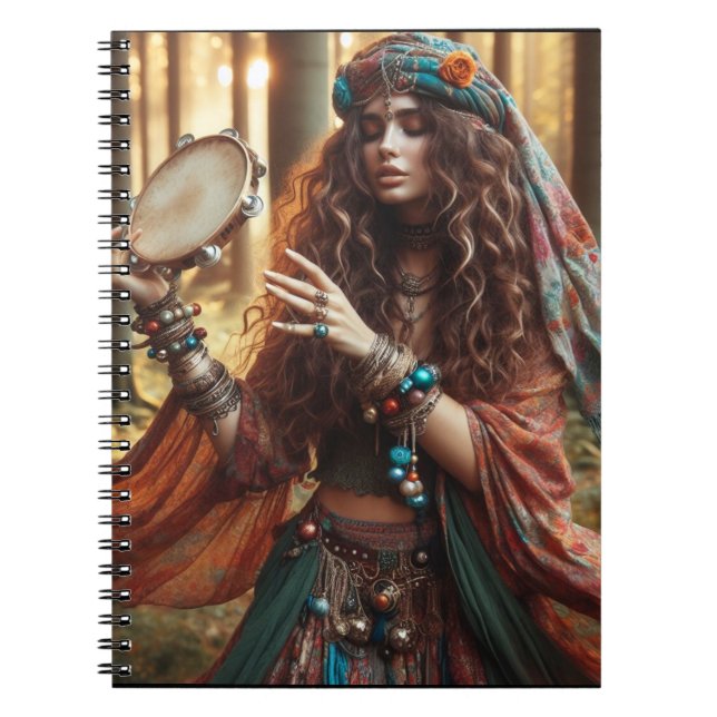 gypsi lady notebook (Front)