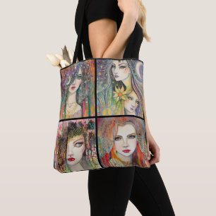 Gypsies Bohemian Fantasy Art Tote Bag