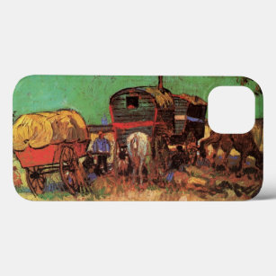 Gypsies with Caravans by Vincent van Gogh iPhone 13 Case