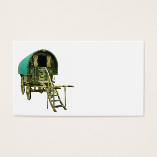 Customizable gypsy bowtop business card