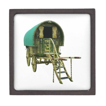 Gypsy Bowtop Caravan Gift Box by customizedgifts at Zazzle