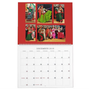 GYPSY BUTTERFLY of Corvallis Costumes 2019 Calendar