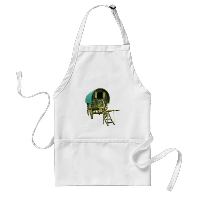 Gypsy caravan adult apron (Front)