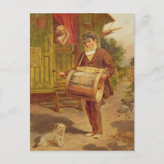 Gypsy Caravan Postcard (Front)