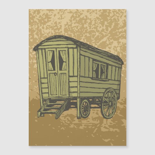 Gypsy caravan wagon (Front)