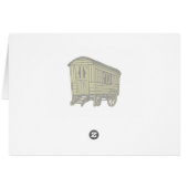 Gypsy caravan wagon (Back Horizontal)