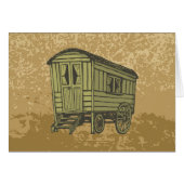 Gypsy caravan wagon (Front Horizontal)