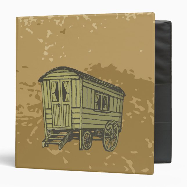 Gypsy caravan wagon binder (Front/Inside)