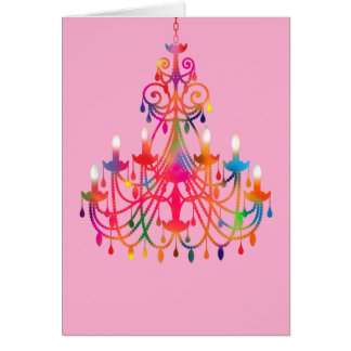 Gypsy Chandelier Card