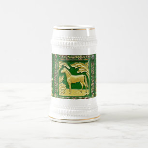 Gypsy door detail beer stein