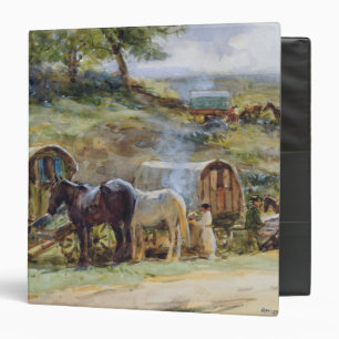 Gypsy Encampment, Appleby, 1919 Binder