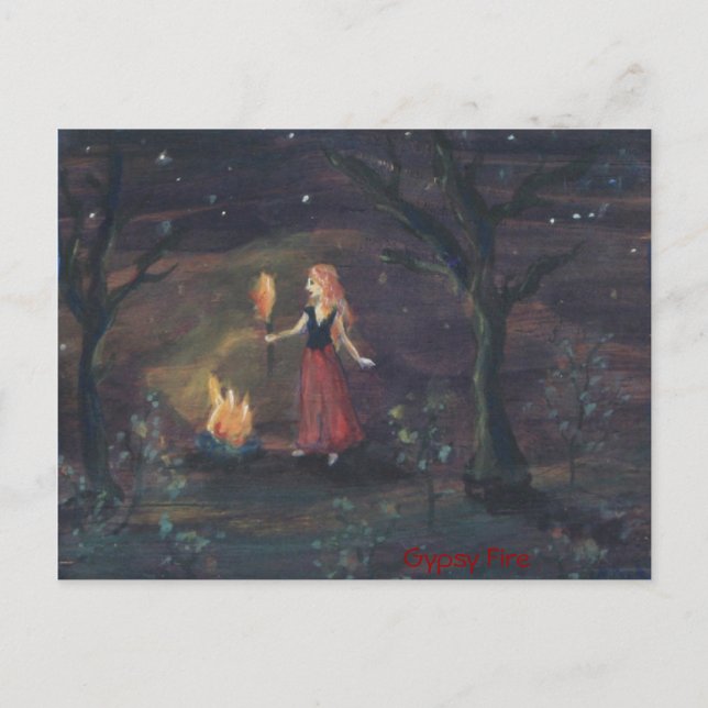 Gypsy Fire Postcard (Front)