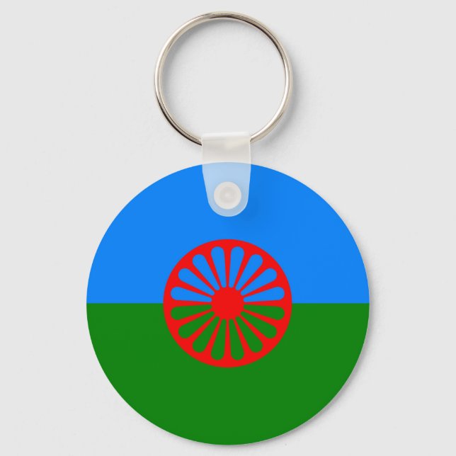 Gypsy flag keychain (Front)