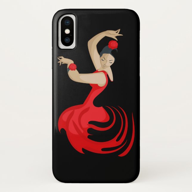 Gypsy Flamenco Dancer Case-Mate iPhone Case (Back)