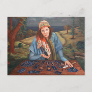 Gypsy Fortune Teller Postcard